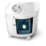 Philips 600W white blender with glass jar and mill attachment