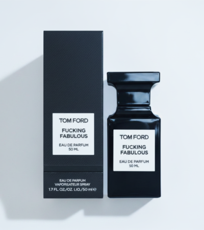 Matte black 50mL bottle of Tom Ford Fabulous Eau de Parfum for unisex