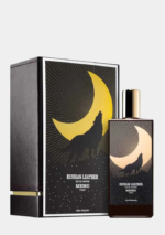 Memo Paris Russian Leather 75ml EDP bottle with illustrated gold cap
