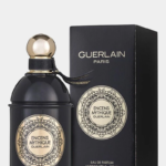 Guerlain Encens Mythique 100ml EDP bottle in opaque brown with gold label