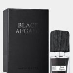 Nasomatto Black Afgano 30mL bottle with signature charred wood cap