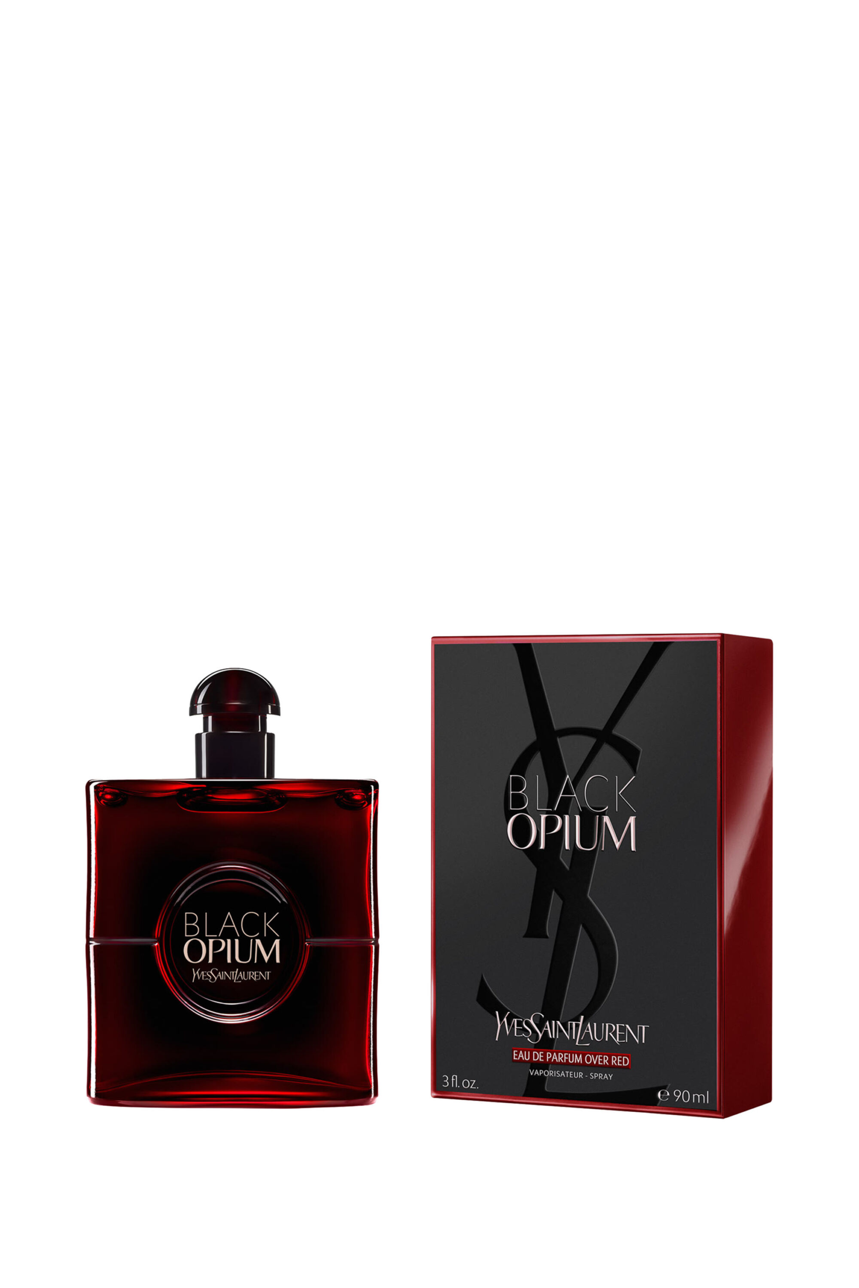20260529_120049_18c9293c-0787-479e-9992-ecb04346d1e4.png YSL Black Opium Eau de Parfum Over Red - 50ml - Image 1