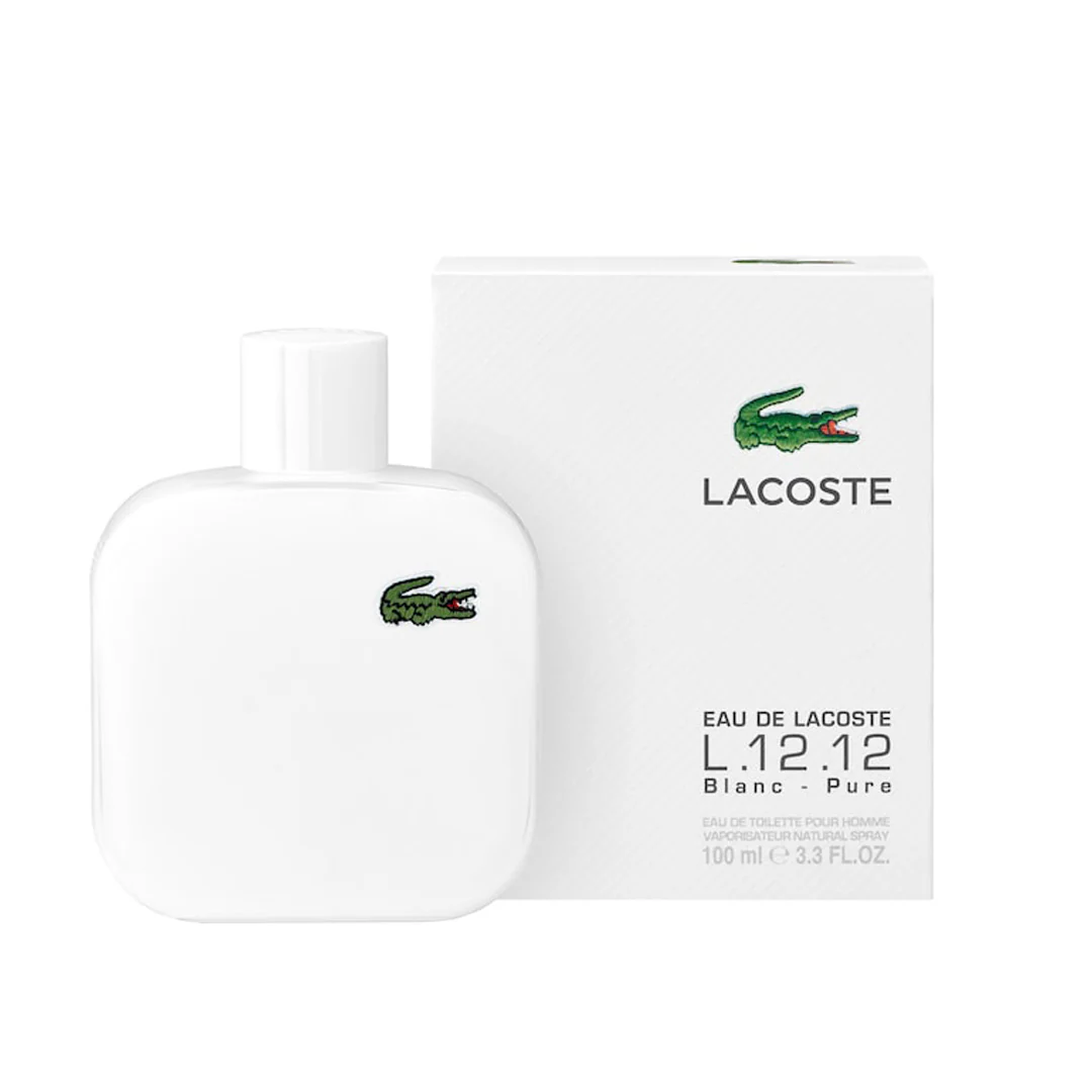 20260607_005931_6fef3e21-27be-4159-b19e-35fec8c95baf.png Lacoste White Eau de Toilette for Men by Lacoste - 100ml - Image 1