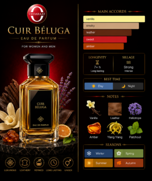 ⁦Guerlain - Cuir Beluga Eau de Parfum (200ml)⁩ - الصورة ⁦2⁩