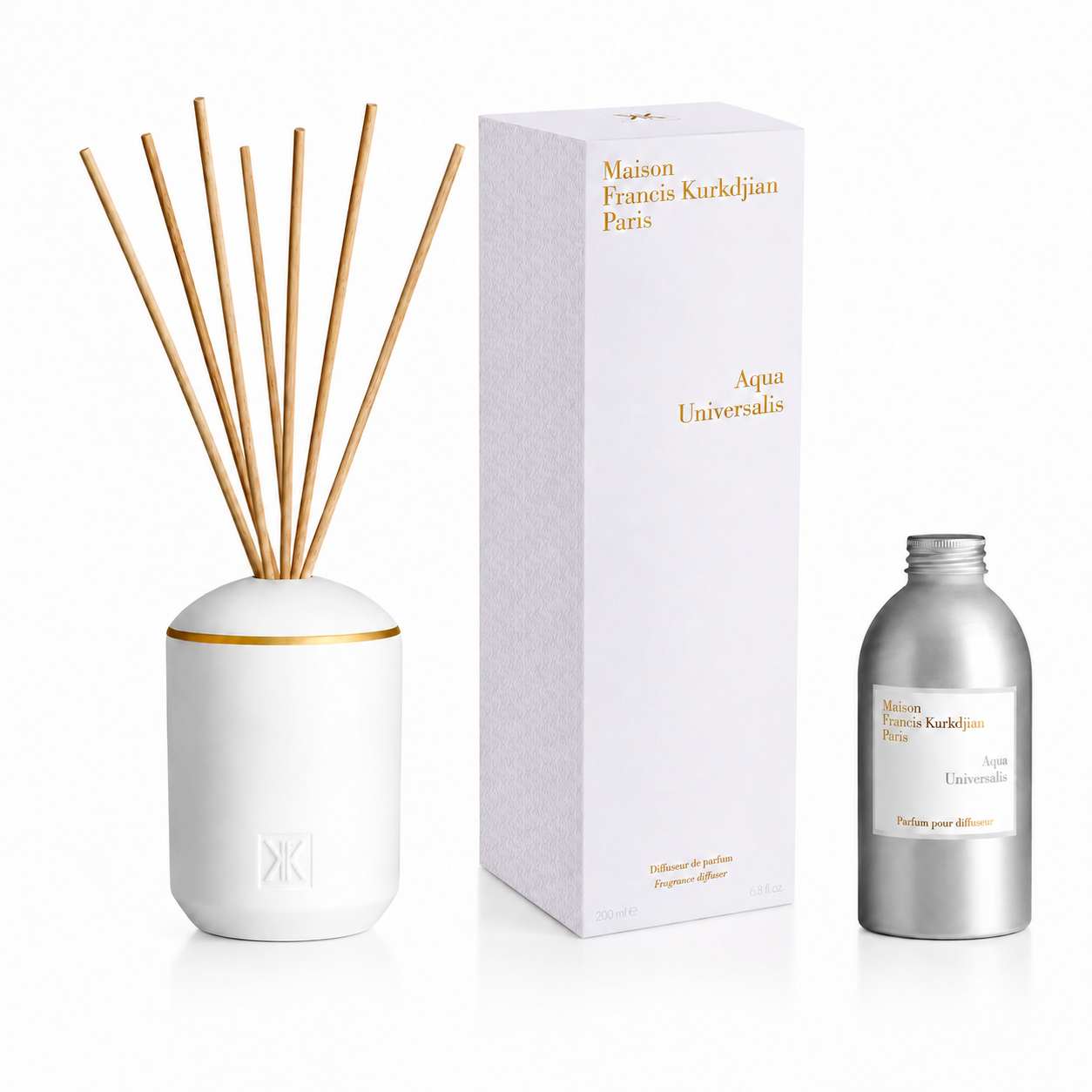 20260619_042650_8eb8d0cb-a7b4-44ad-9489-4a1150b0e35e.png MAISON FRANCIS KURKDJIAN - Aqua Universalis Fragrance Diffuser Set - Image 1