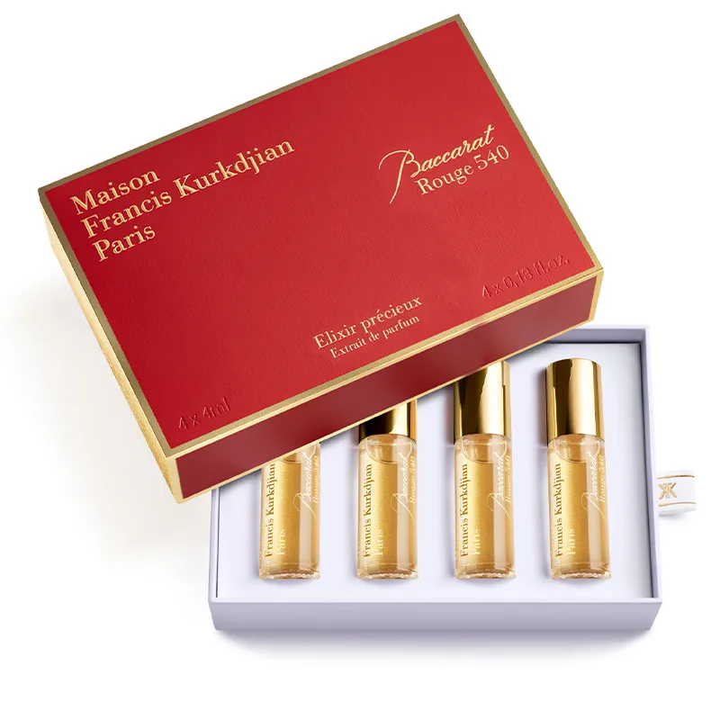 Maison Francis Kurkdjian - Baccarat Rouge 540 Precious Elixir Rollers Limited Edition - 4x4ml