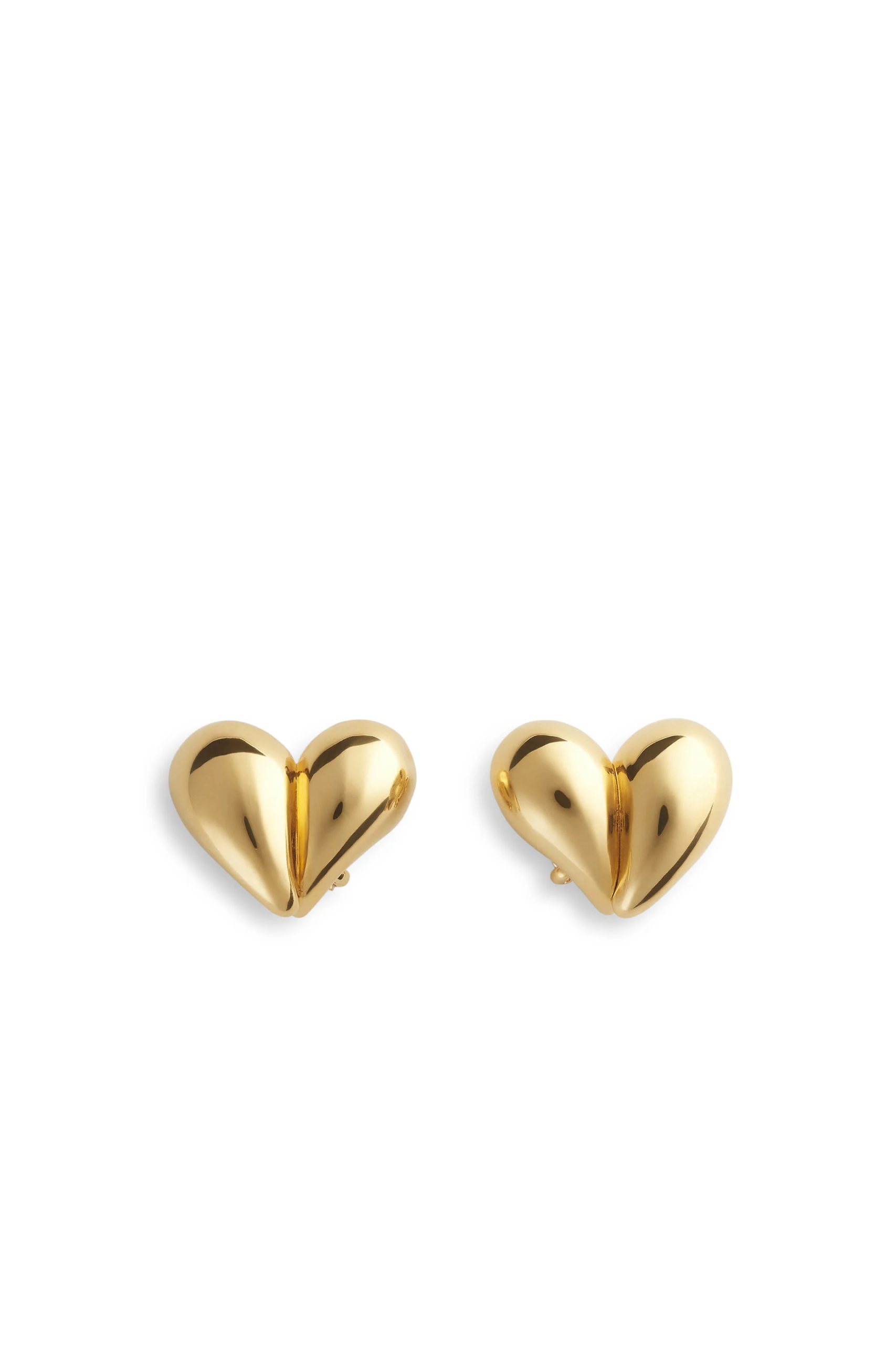 Bottega Veneta 18k Gold-Finish Drop Clip Earrings