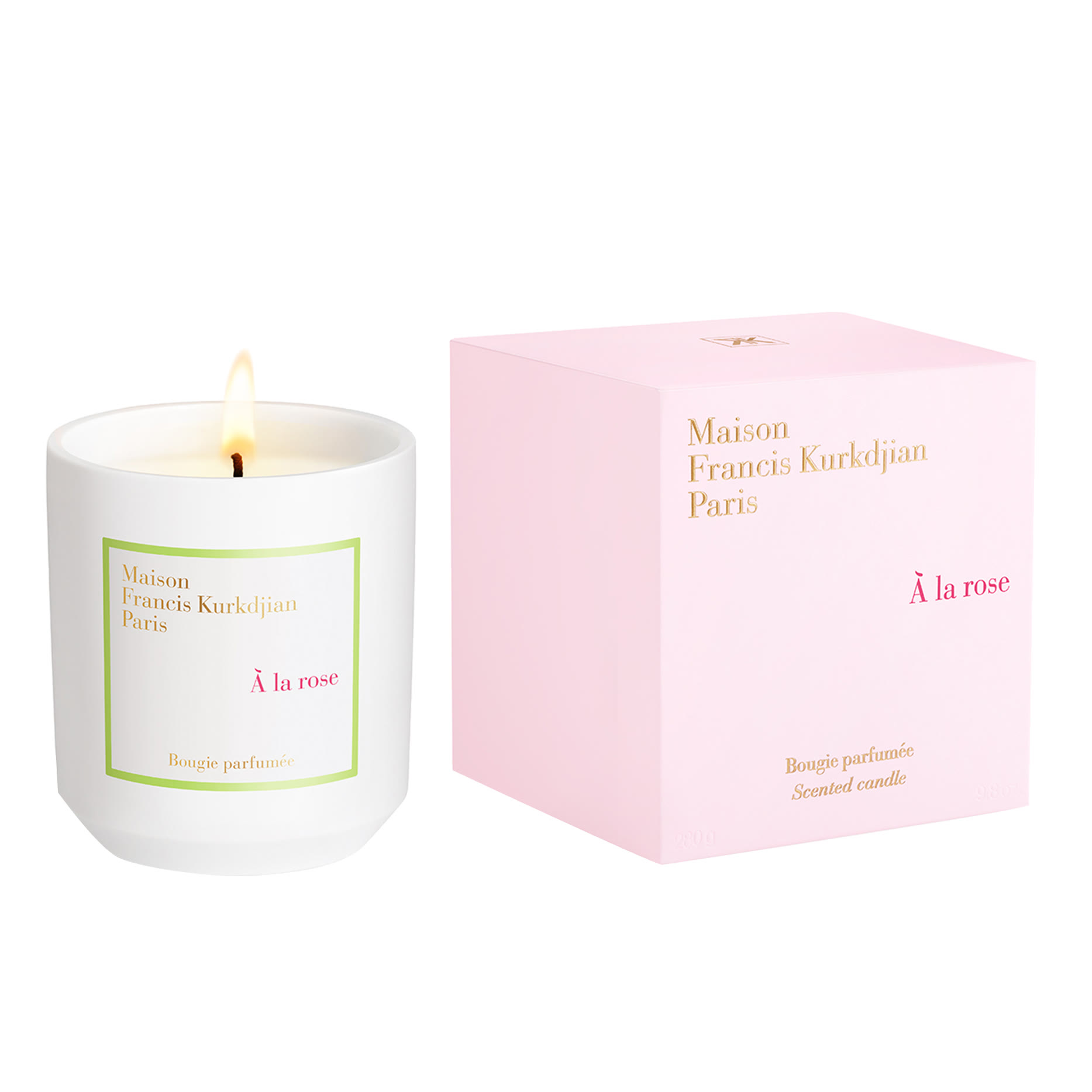 Maison Francis Kurkdjian - À La Rose Scented Candle (280g)