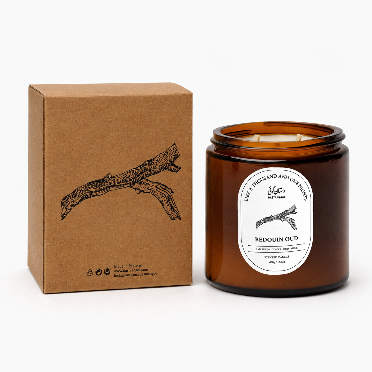 Bedouin Oud Home Candle (460g)