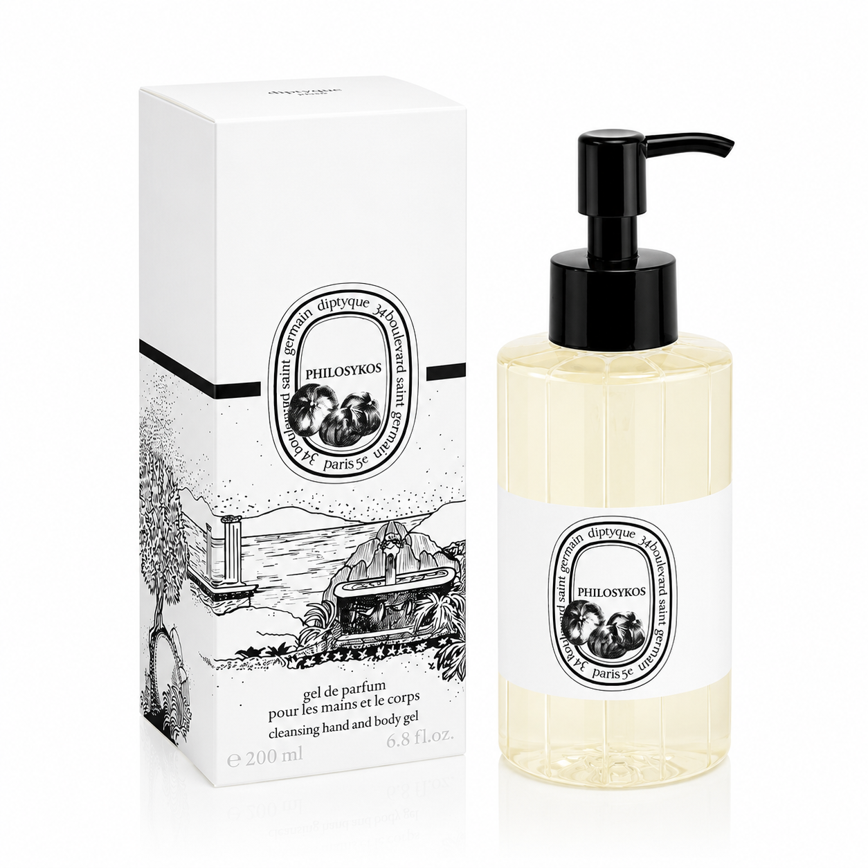 20260710_015909_866942bc-ec2f-447d-9b8c-246dd41bd482.png Diptyque Philosykos Perfumed Cleansing Body Gel - Image 1