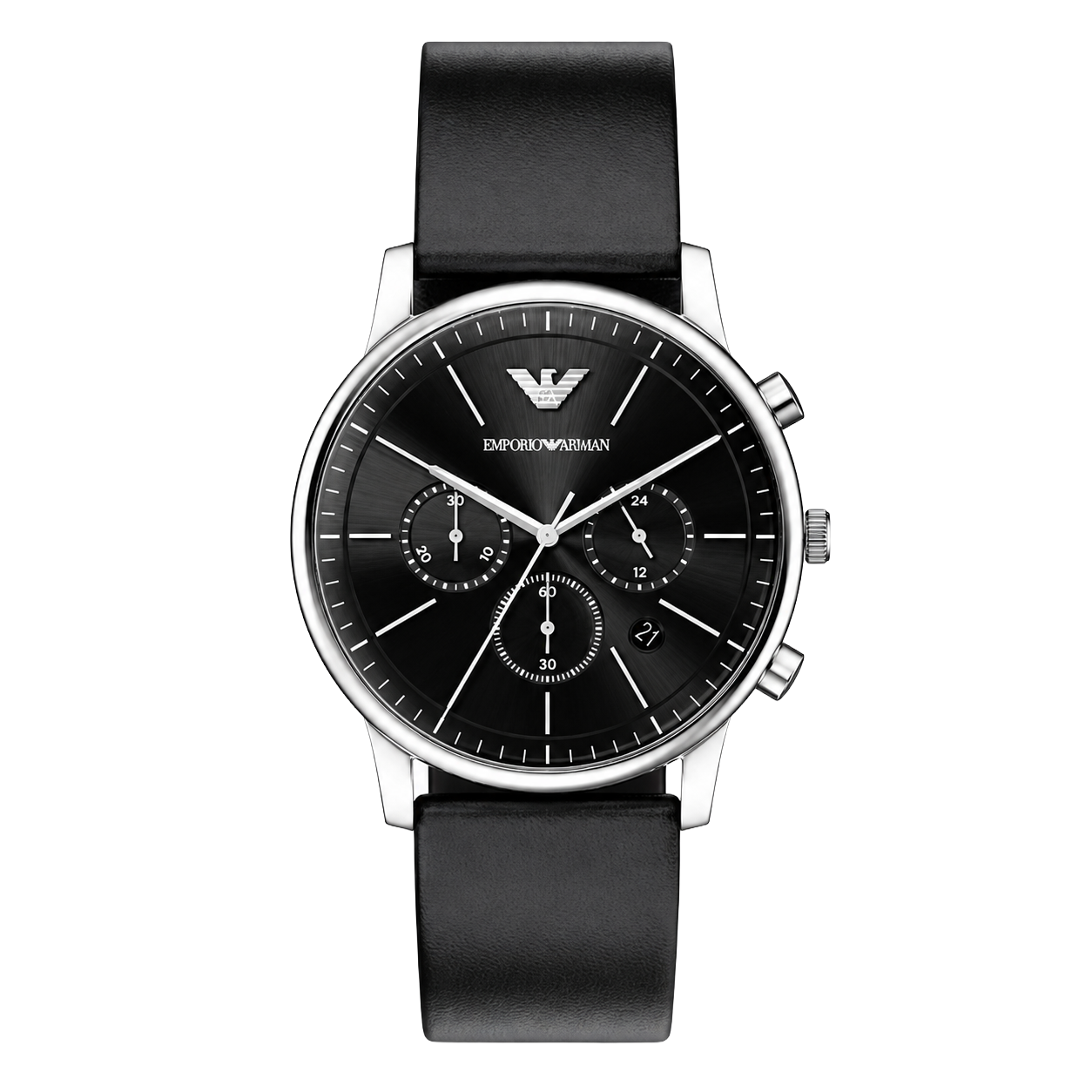 20260720_181448_3092b71c-faa8-4db0-9902-1618c17dcca2.png Emporio Armani - Men Silver Watch - Image 1