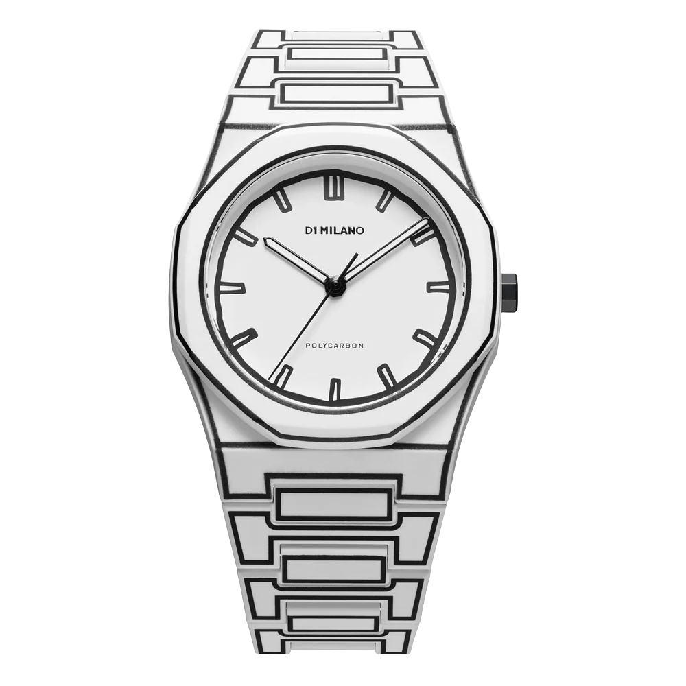 D1 Milano Sketch Polycarbonate Watch