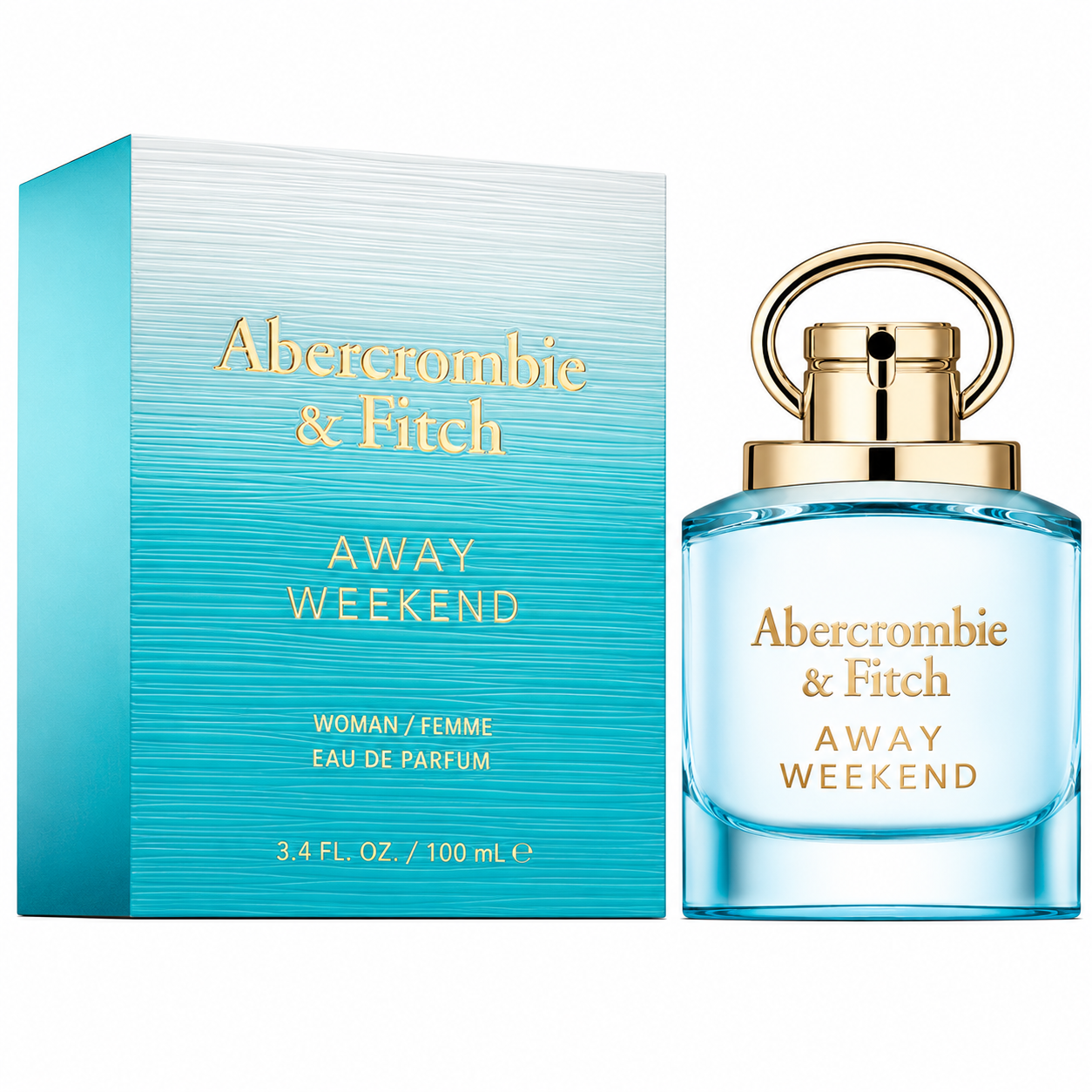 20260725_100946_6673eb79-e6b6-4be5-b919-01465883ce3b.png Abercrombie & Fitch - Away Weekend for Women Eau de Parfum (100ml) - Image 1