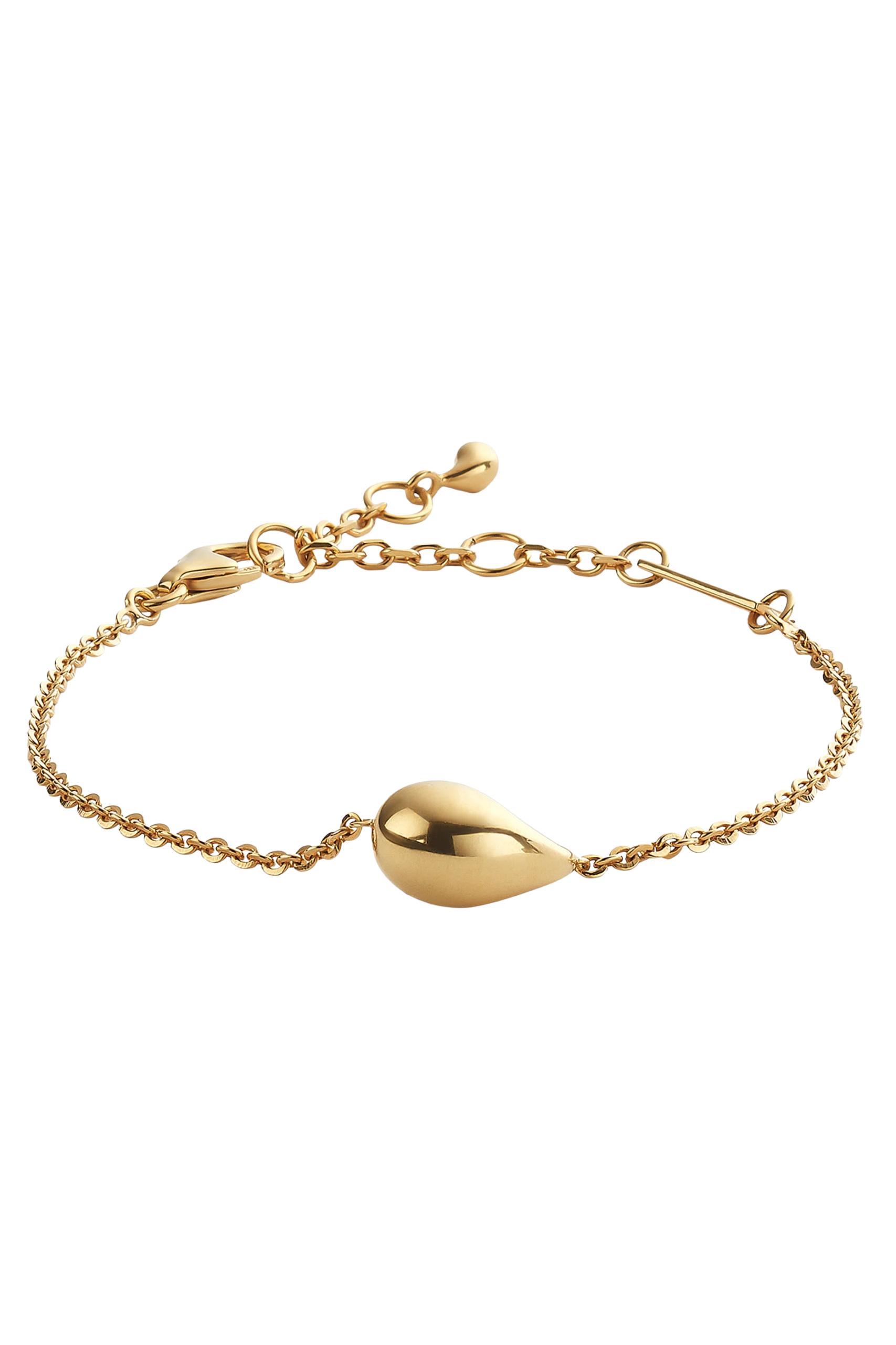Bottega Veneta Drop Bracelet, 18K Gold-Finish Sterling Silver
