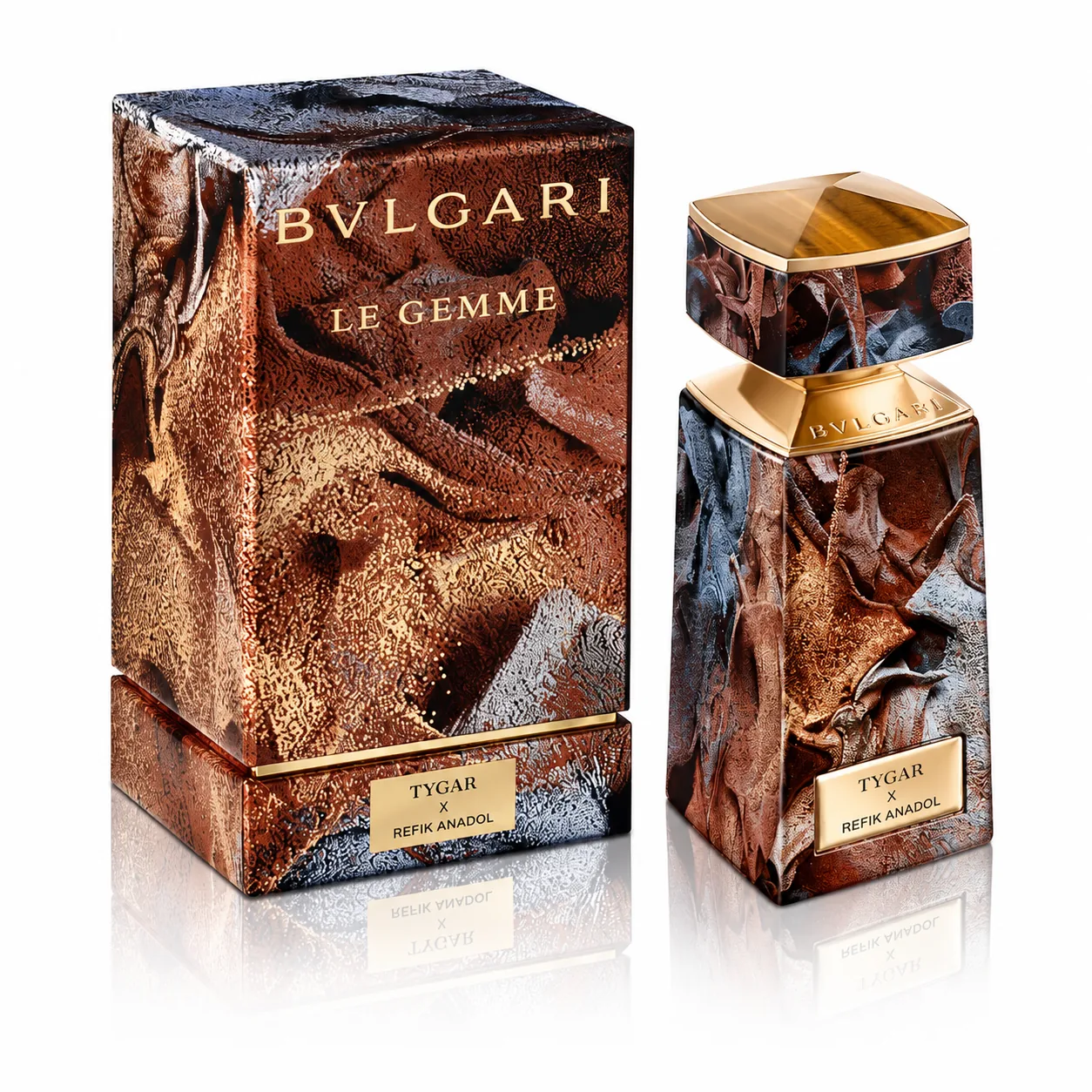 20260731_043623_bcc9d18d-caba-4b11-81b2-0dac0c9f00c9.webp Bvlgari - Le Gemme Tygar x Refik Anadol Eau de Parfum (125ml) - Image 1