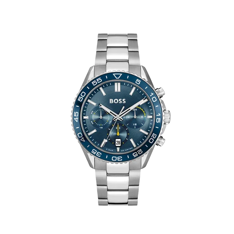 Boss - Men Runner Blue 44mm Watch