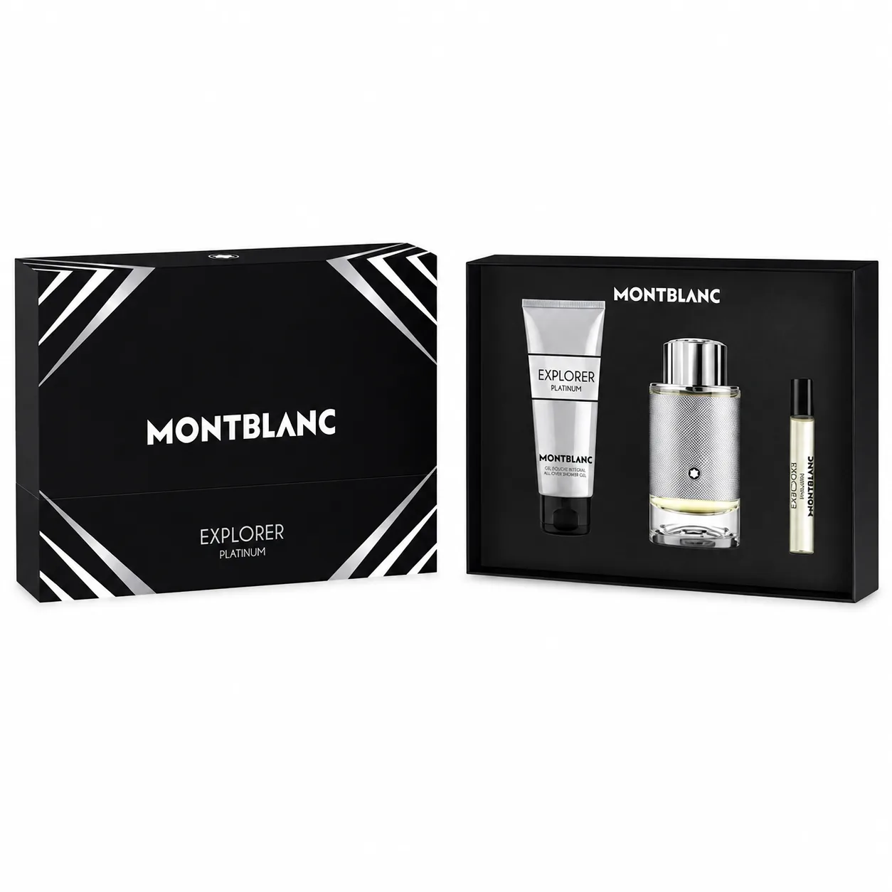 Mont Blanc - Explorer Platinum Eau De Parfum Trio Set