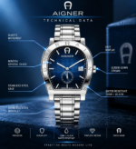 Aigner - Men Daiano Silver Watch - Image 4