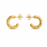 Bottega Veneta - Intreccio Large Earrings - Image 2