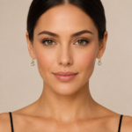 Shashi Oval East to West Huggie Earrings - Image 3
