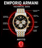 Emporio Armani - Men Silver Watch - Image 5