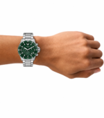 Emporio Armani - Men World Explorer Green Watch - Image 4