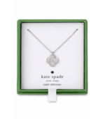 Kate Spade - Spade Flower Pave Mini Pendant, Cubic Zirconia - Image 3