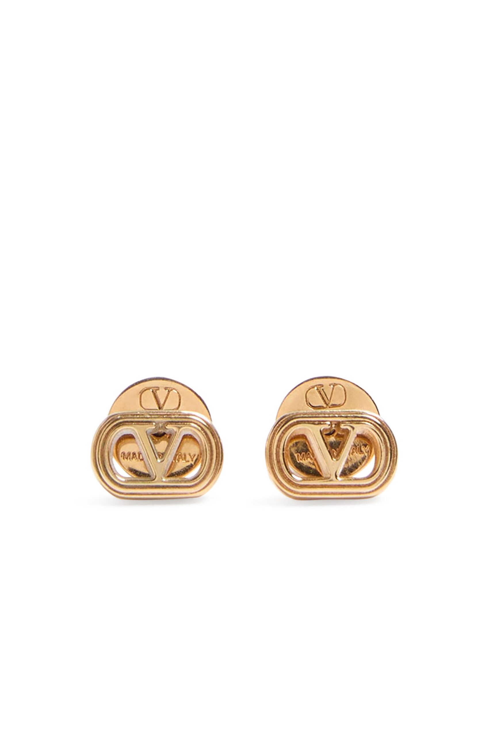 Valentino Garavani Earrings Metal Oval Women's