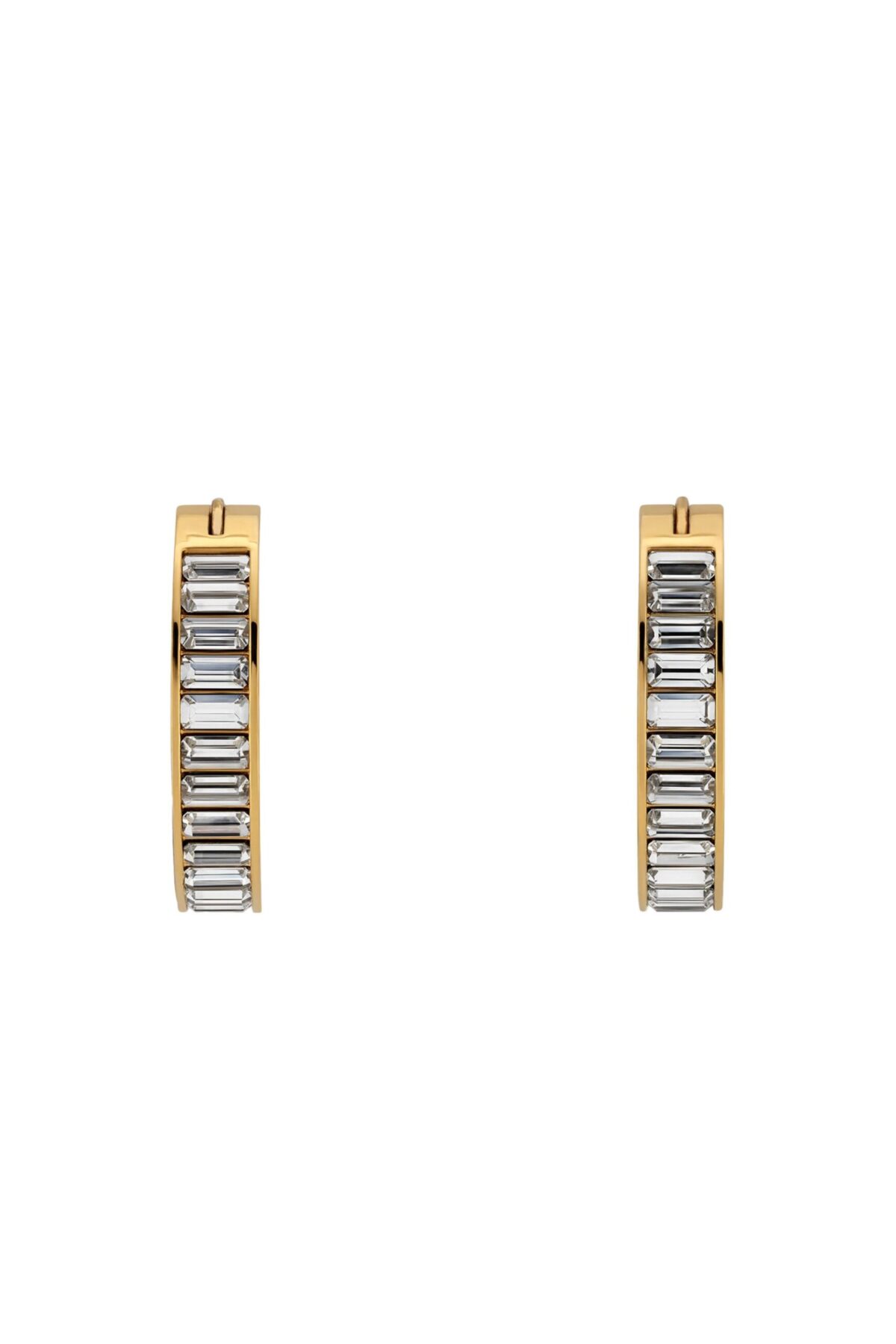 ⁦GUCCI Blondie Crystal Hoop Earrings⁩ - الصورة ⁦3⁩