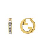 GUCCI Blondie Crystal Hoop Earrings