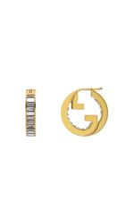 GUCCI Blondie Crystal Hoop Earrings