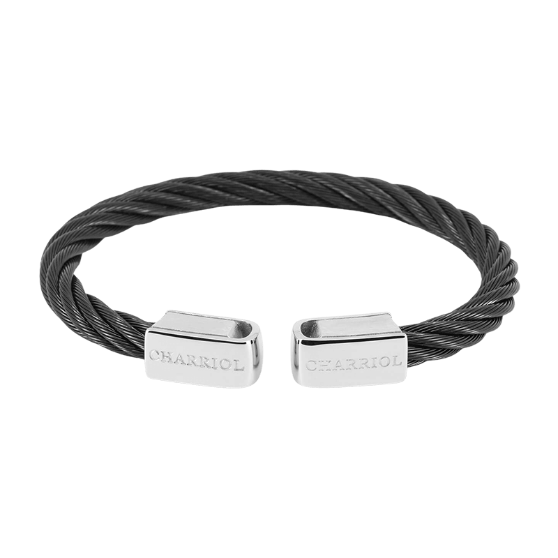 OR0217-D8XDNI-23427_9e9ea6c736a1429db7d861c36a363bc6-1.png Bracelet Design Charriol- Bracelet Men's Stainless Steel - Image 1