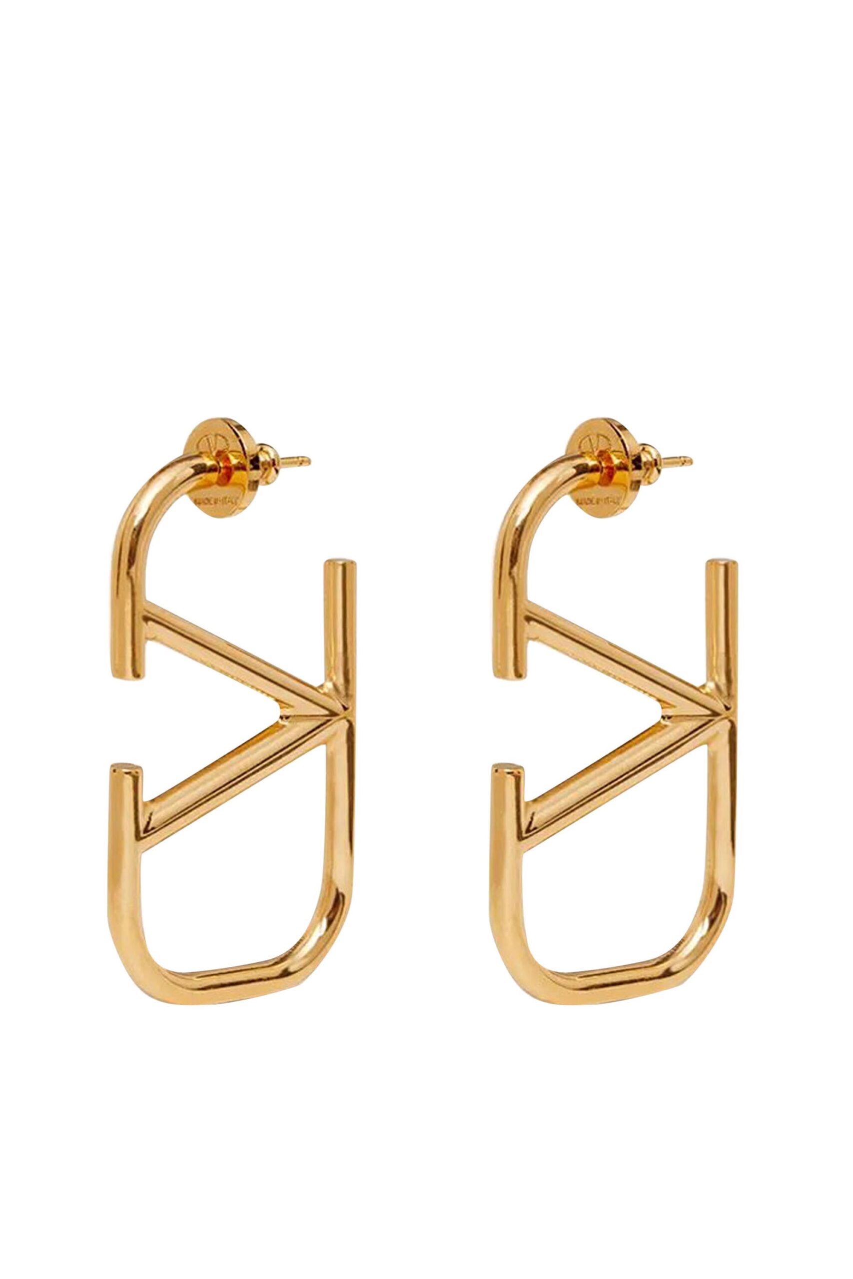Earrings Valentino Garavani VLogo - Gold