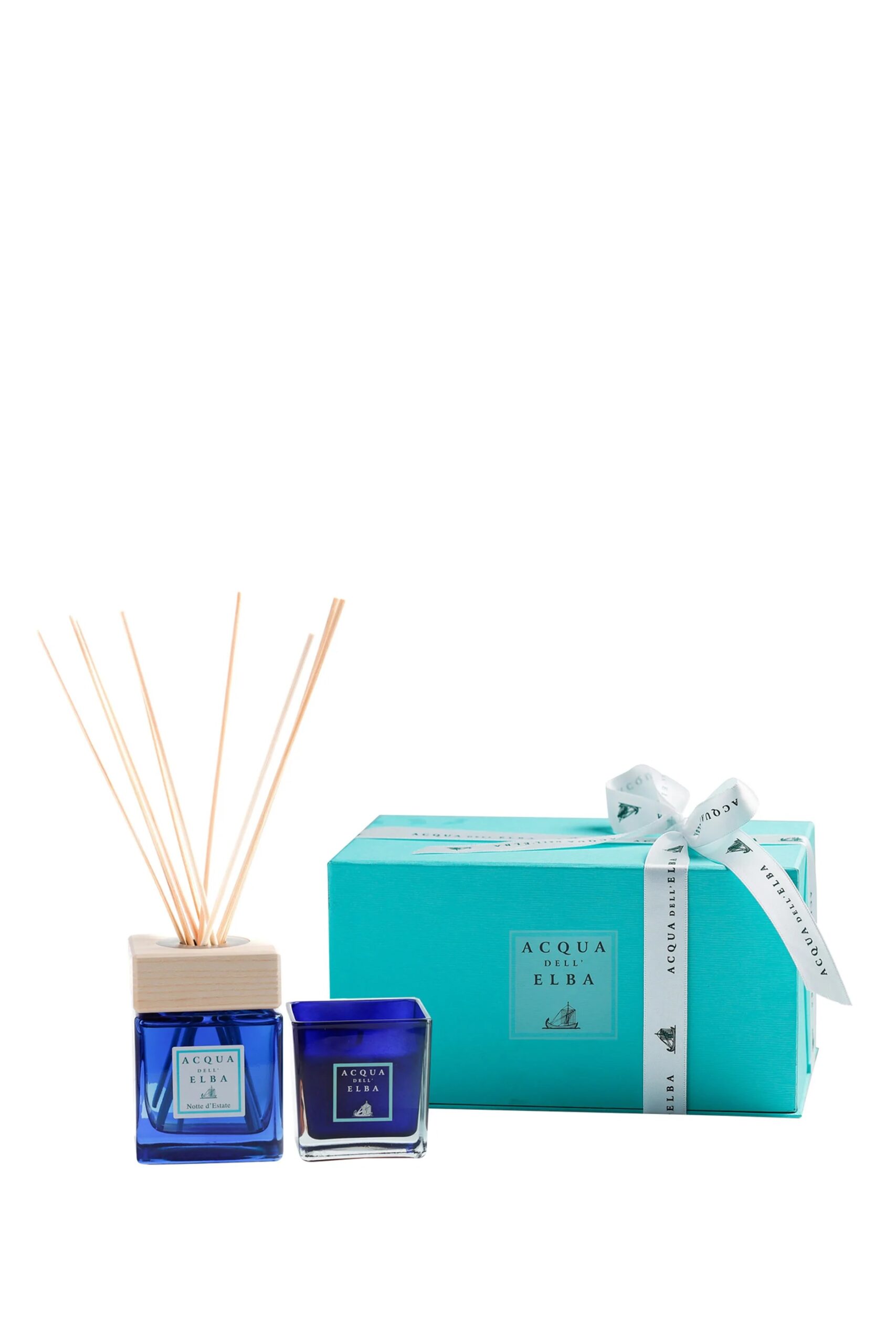 Acqua Dell' Elba Notte d’Estate Home Diffuser & Candle Gift Box