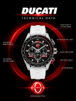 Ducati - Men Extreme Sports Watch (White) - Image 6