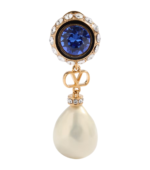 Valentino Garavani - Signature Pearl & Crystal Earrings - Image 2
