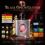 Yves Saint Laurent — Black Opium Eau de Parfum Glitter (90ml) - Image 4
