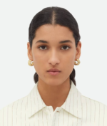 Bottega Veneta - Intreccio Large Earrings - Image 4