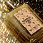 Shimmer Body Oil Gold / Shimmering Golden Bronze (45ml) - Image 2