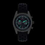 ⁦Emporio Armani - Men Blue Quartz Chronograph Watch⁩ - الصورة ⁦4⁩