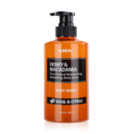 Kundal - Honey & Macadamia Body Wash with Basil and Citrus (500ml)