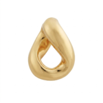 Bottega Veneta - Prisma Earrings, 18K Gold-Finish Sterling Silver - Image 3