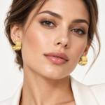 Gucci – Trademark Crystal Hoop Earrings - Image 3