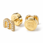 Miu Miu – Crystal Earrings - Image 2