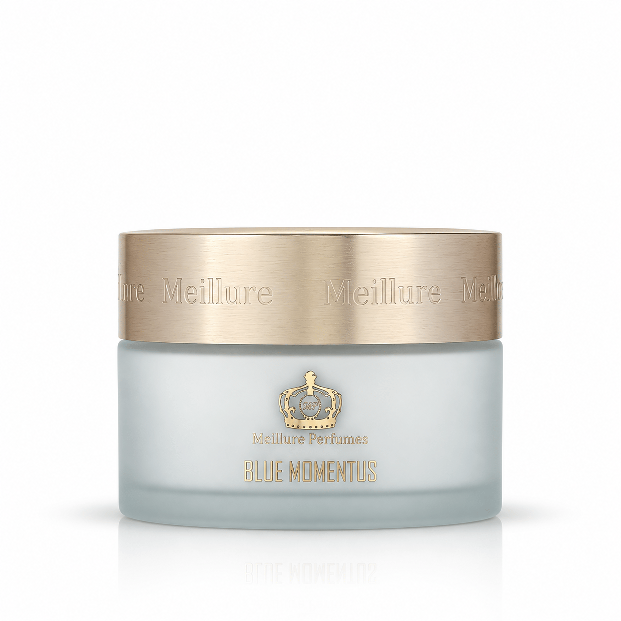 MP-B-004 Meillure Perfumes — Blue Momentus Body Powder (200g) - Image 1